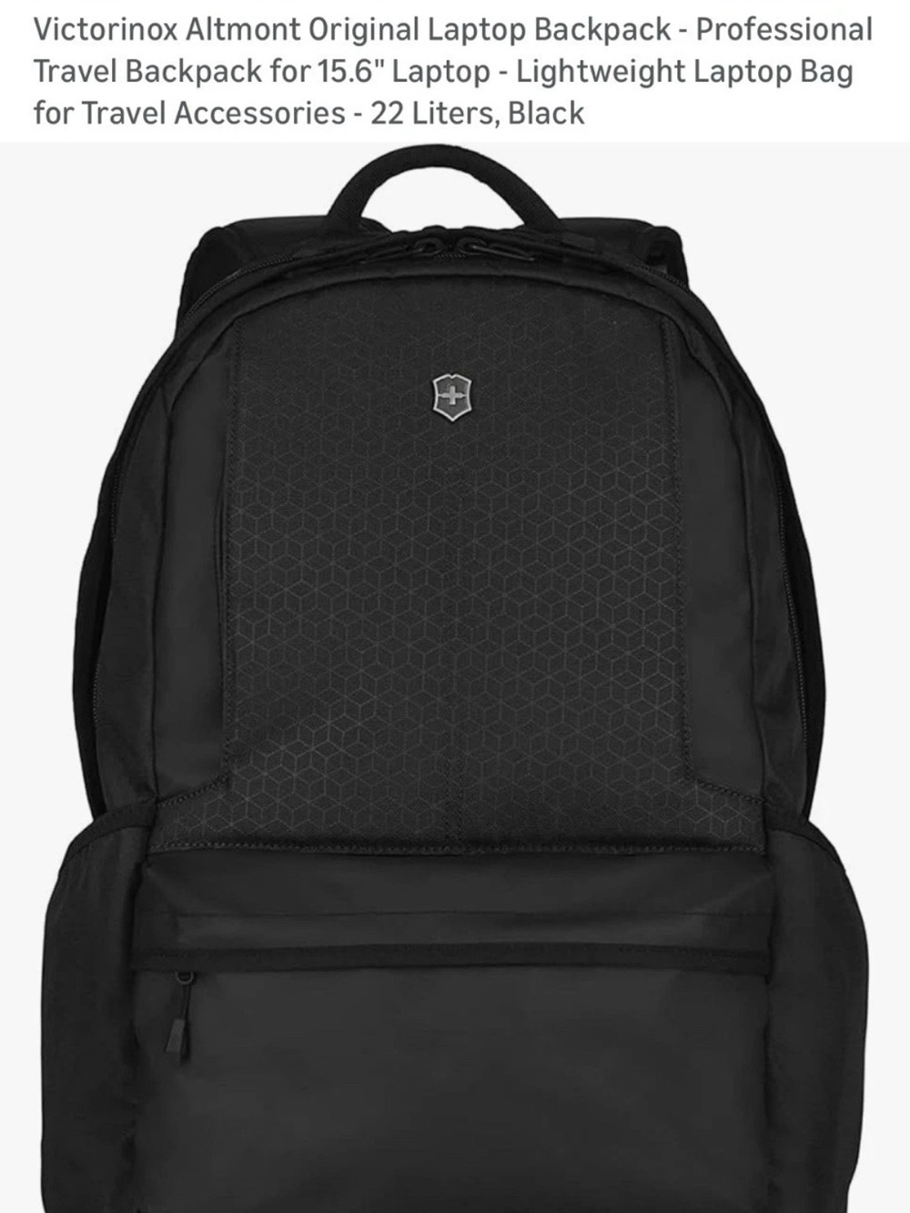 Victorinox Black Altmont Laptop Backpack new with tags